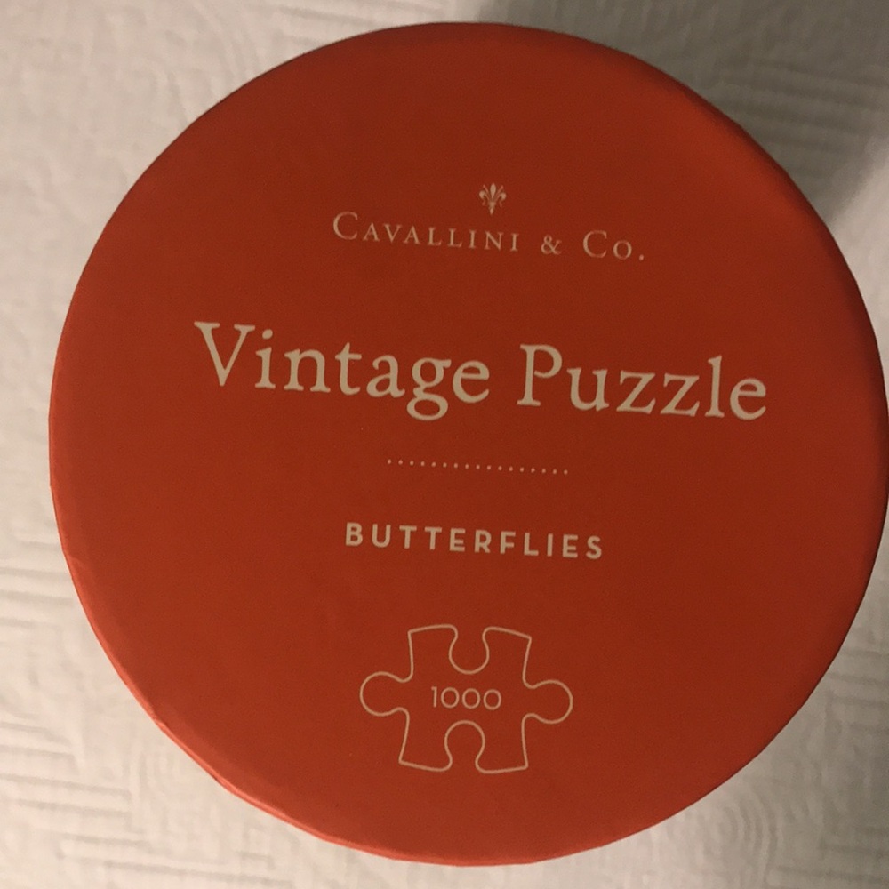 Cavallini & Co Vintage Butterflies Puzzle 1000 Pieces - Picture 9 of 14